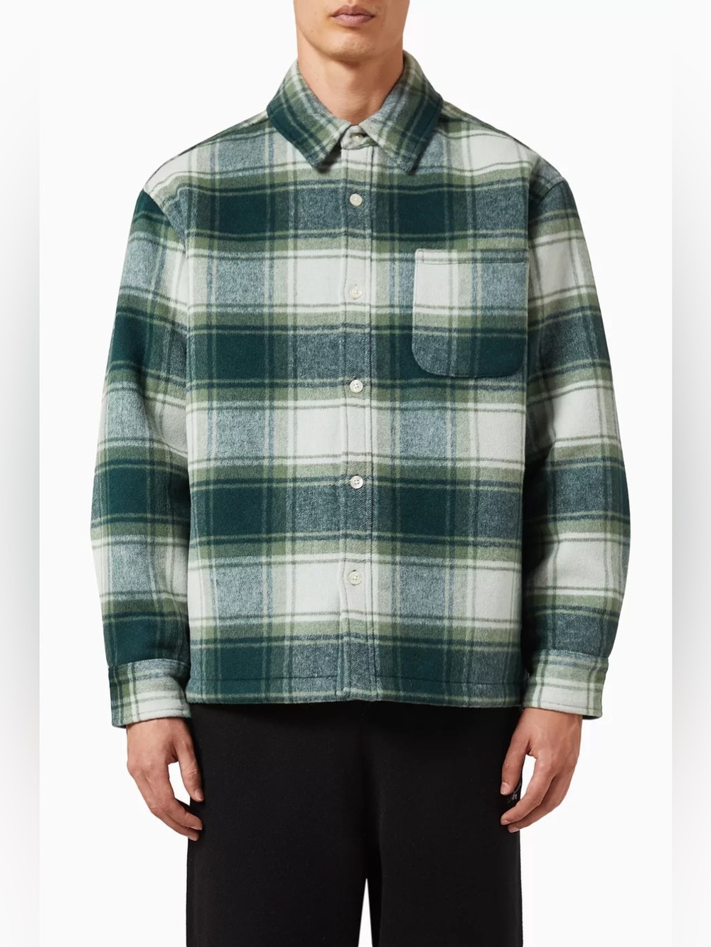 Kith Wool Ginza Shirt - Stadium